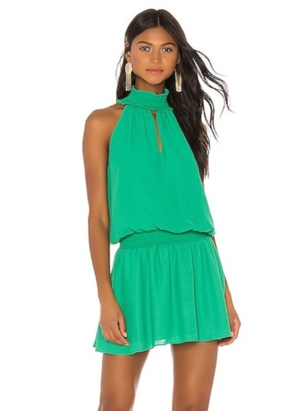 Amanda Uprichard Kimmie Dress in Green